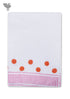 Handloom Cotton Bath Towel With Block Print Border